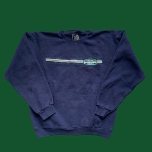 Vtg North Central University Crewneck Sweatshirt